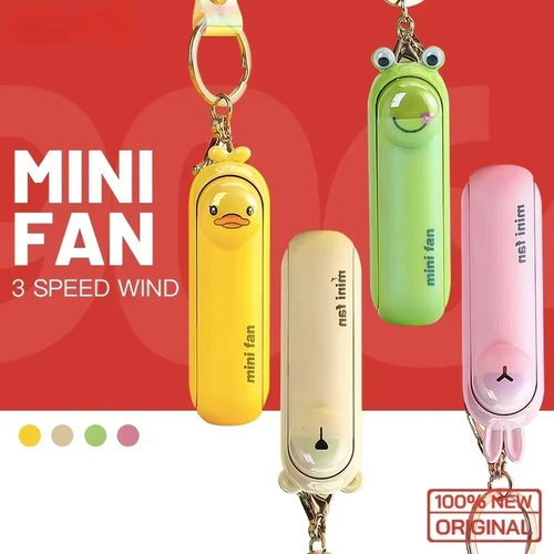 Portable Mini Desktop Fan – Foldable & Quiet USB Fan
